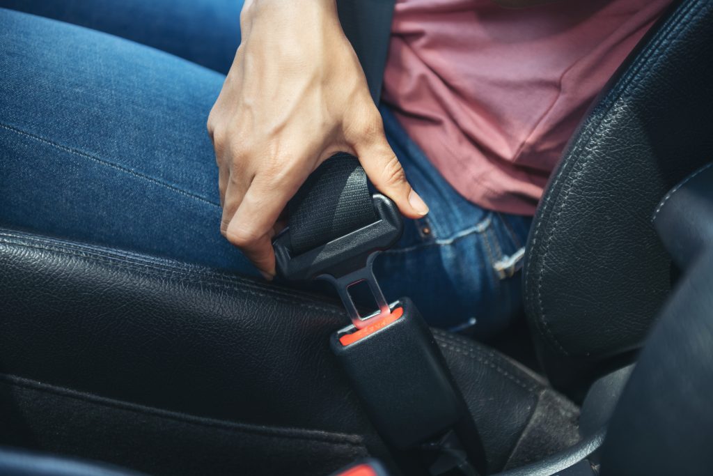 Seat Belt Law Says