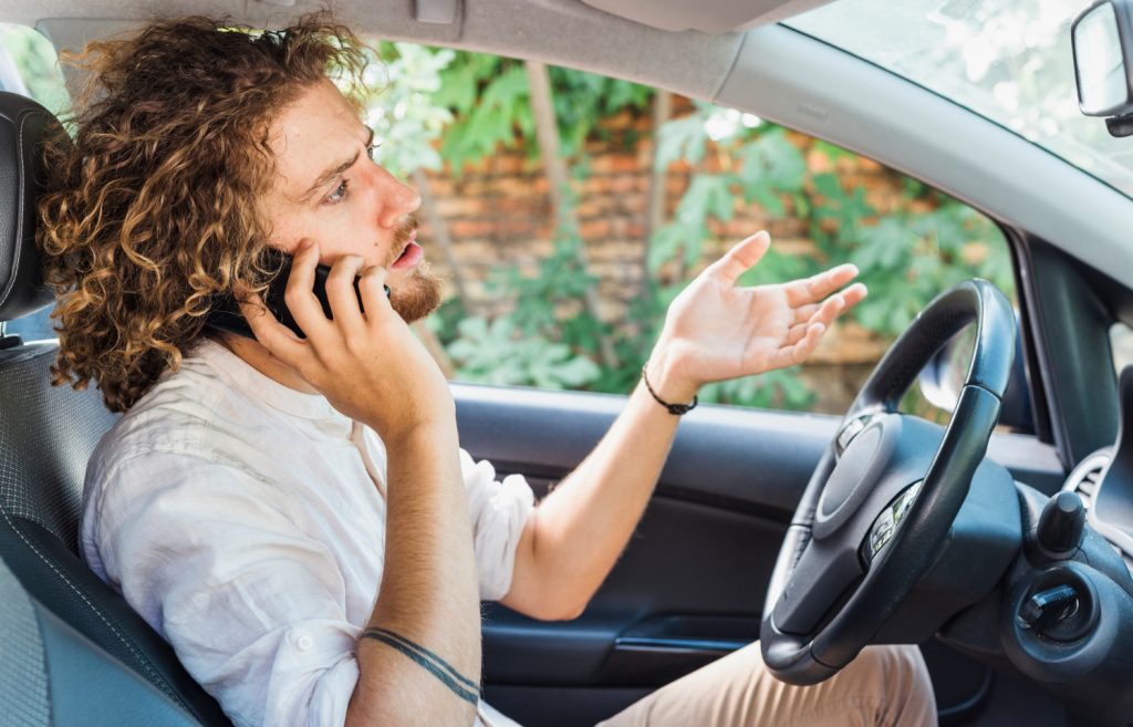 Phone Distraction Becomes a Legal Emergency while driving
