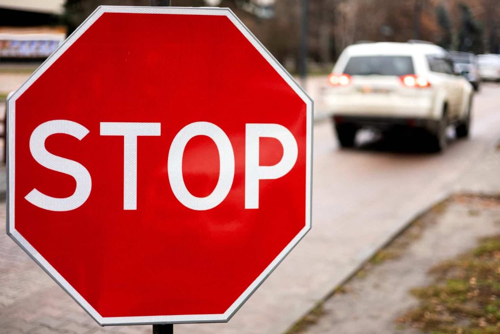 Does Hitting a Stop Sign Hurt Your Car Accident Case
